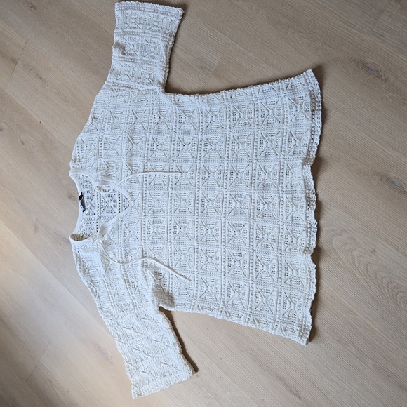 Zara pointelle knit tunic - Picture 2 of 5